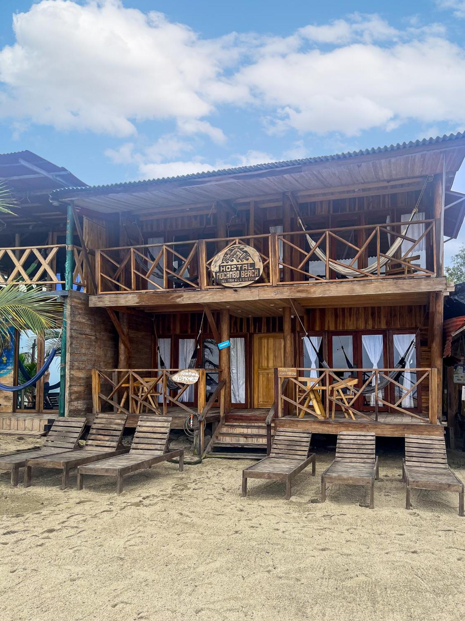 Hostal Mocambo Beach Guachaca Extérieur photo